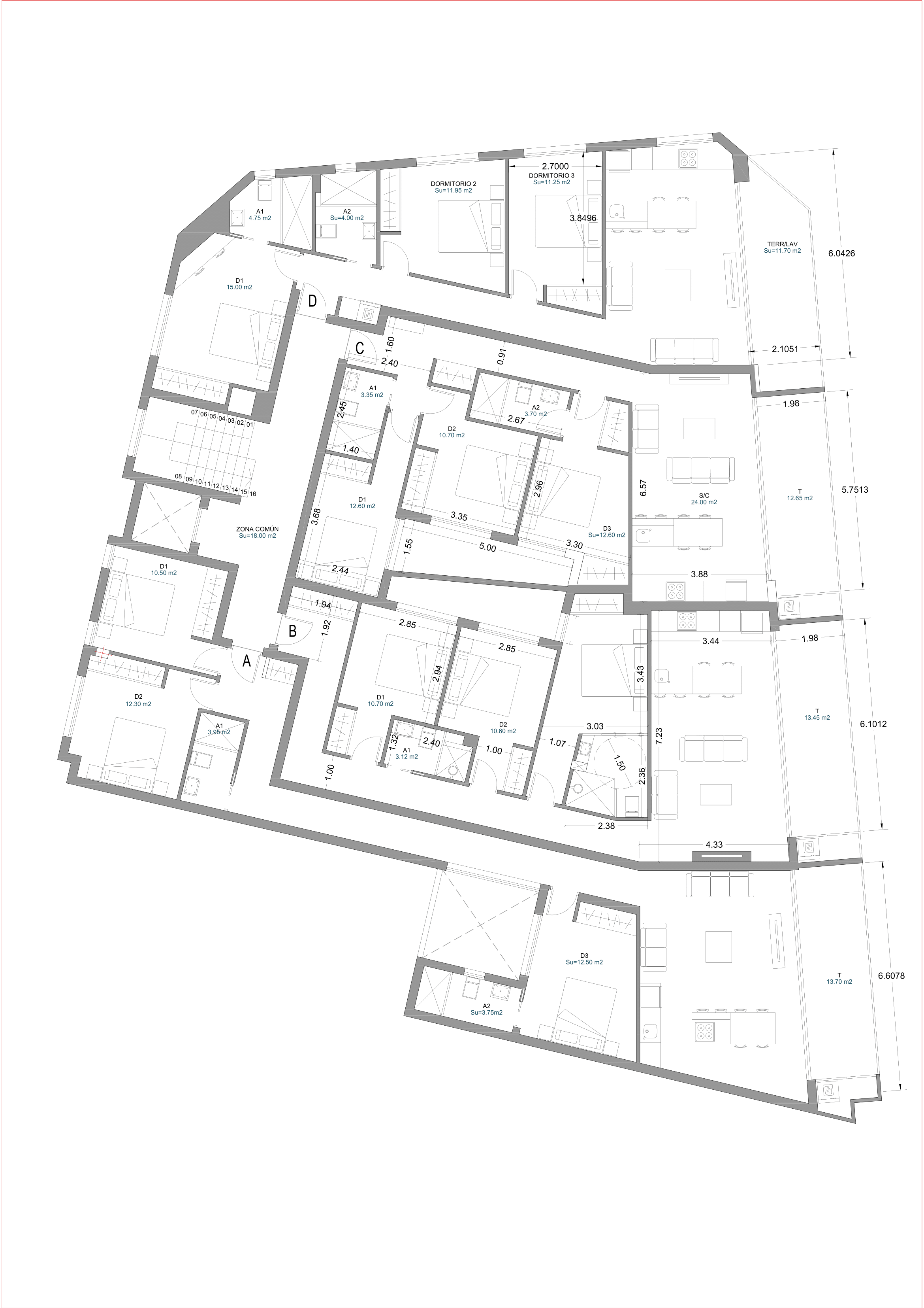 Plan of the flat